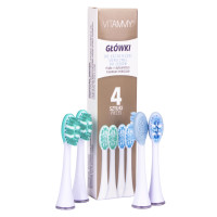 Set 4 rezerve pentru periute de dinti VITAMMY Pearl +, Aurum Rose si Platinum